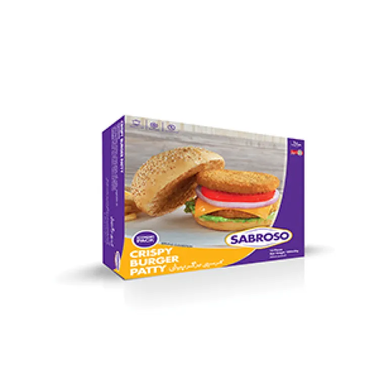 Sabroso Ready-To-Cook Crispy Burger Patty (Economy Pack)