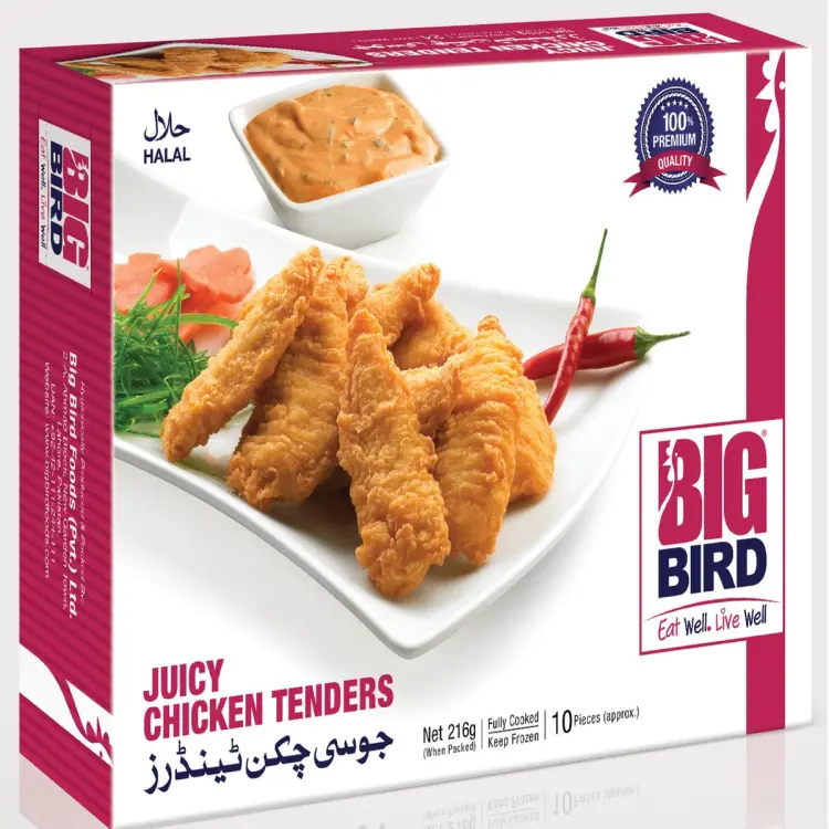 BIG BIRD Juicy Chicken Tenders 216 Grams